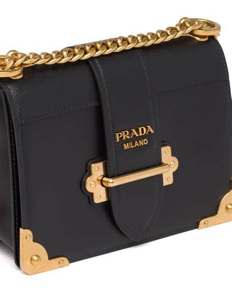 cahier leather shoulder bag prada|prada cahier bag for sale.